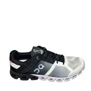 On Running Men's Black and White Sneakers size 10